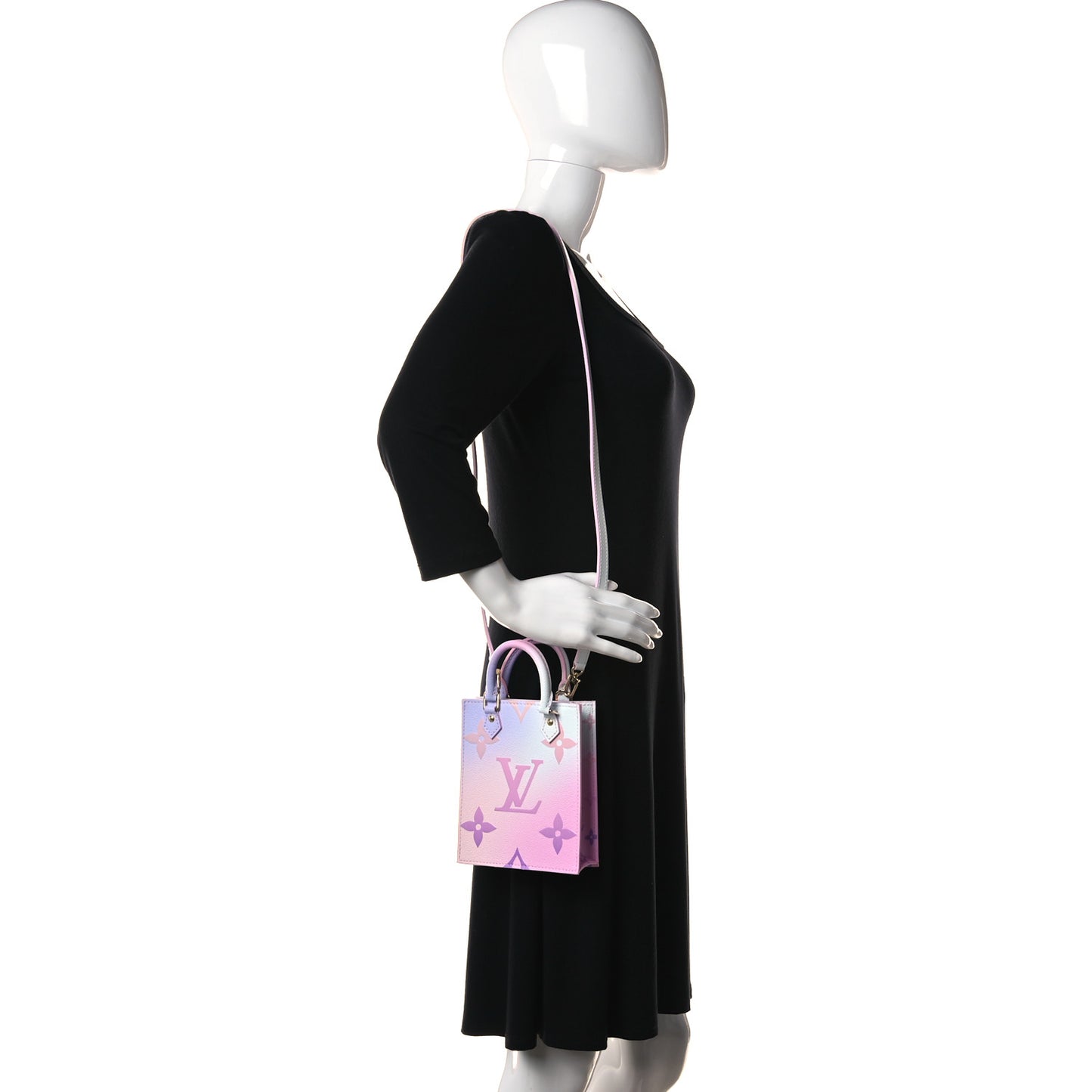 Monogram Giant Spring In The City Petit Sac Plat Sunrise Pastel