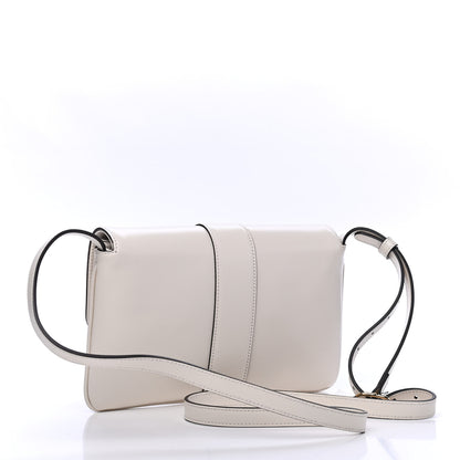 Gucci Calfskin Small Arli Flap Shoulder Bag Mystic White 2 of 6