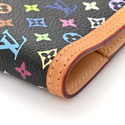 Louis Vuitton Monogram Multicolor Small Ring Agenda Cover Black 7 of 8