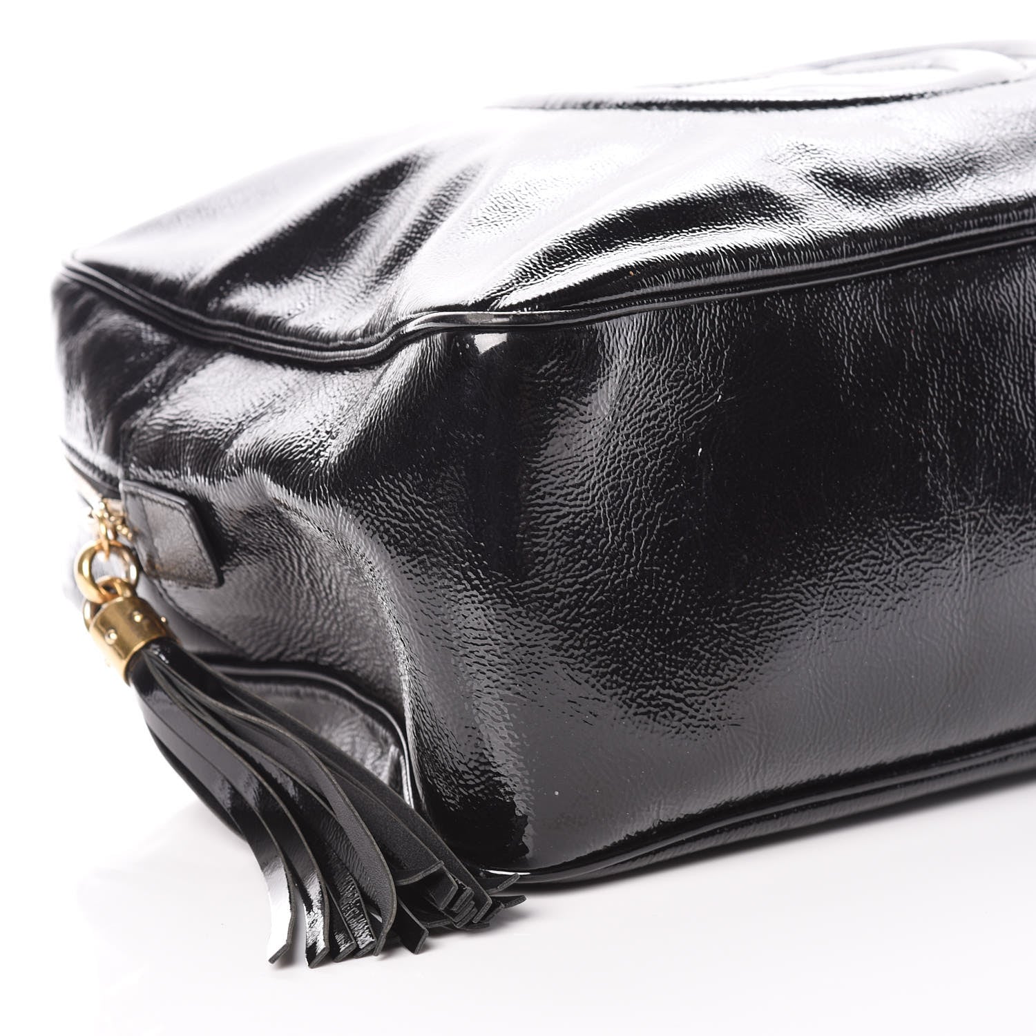 Gucci Vernice Naplack Medium Soho Bowler Black 8 of 13