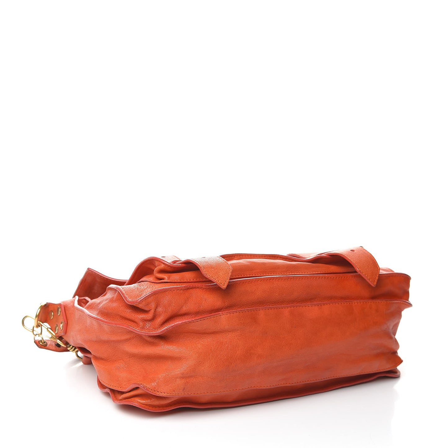 Lambskin Medium PS1 Satchel Orange Pepper