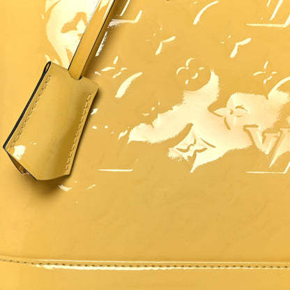 Louis Vuitton Vernis Alma MM Citrine 6 of 14