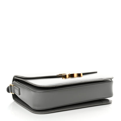 Celine Shiny Calfskin Medium Triomphe Zinc 4 of 12