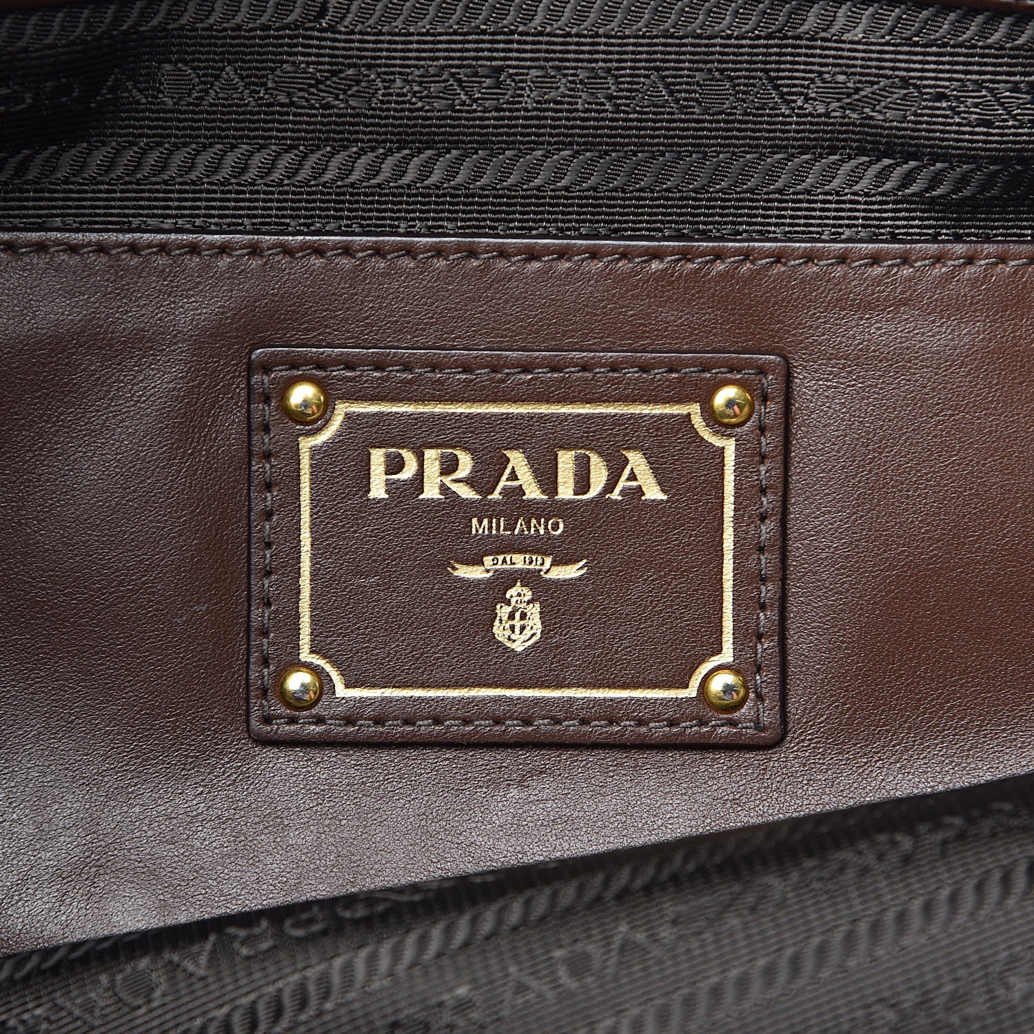 Prada Soft Calf Double Zip Shoulder Bag Nocciolo 6 of 12