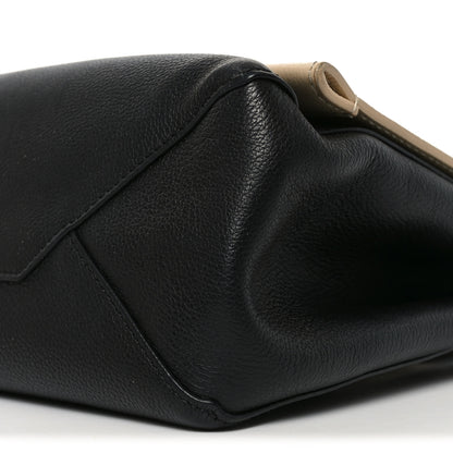 Louis Vuitton Soft Calfskin Lockme II Top Handle Vanille Black 9 of 9