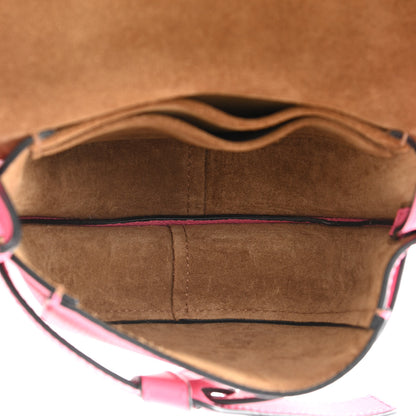 Loewe Grained Calfskin Mini Gate Crossbody Bag Wild Rose 5 of 9