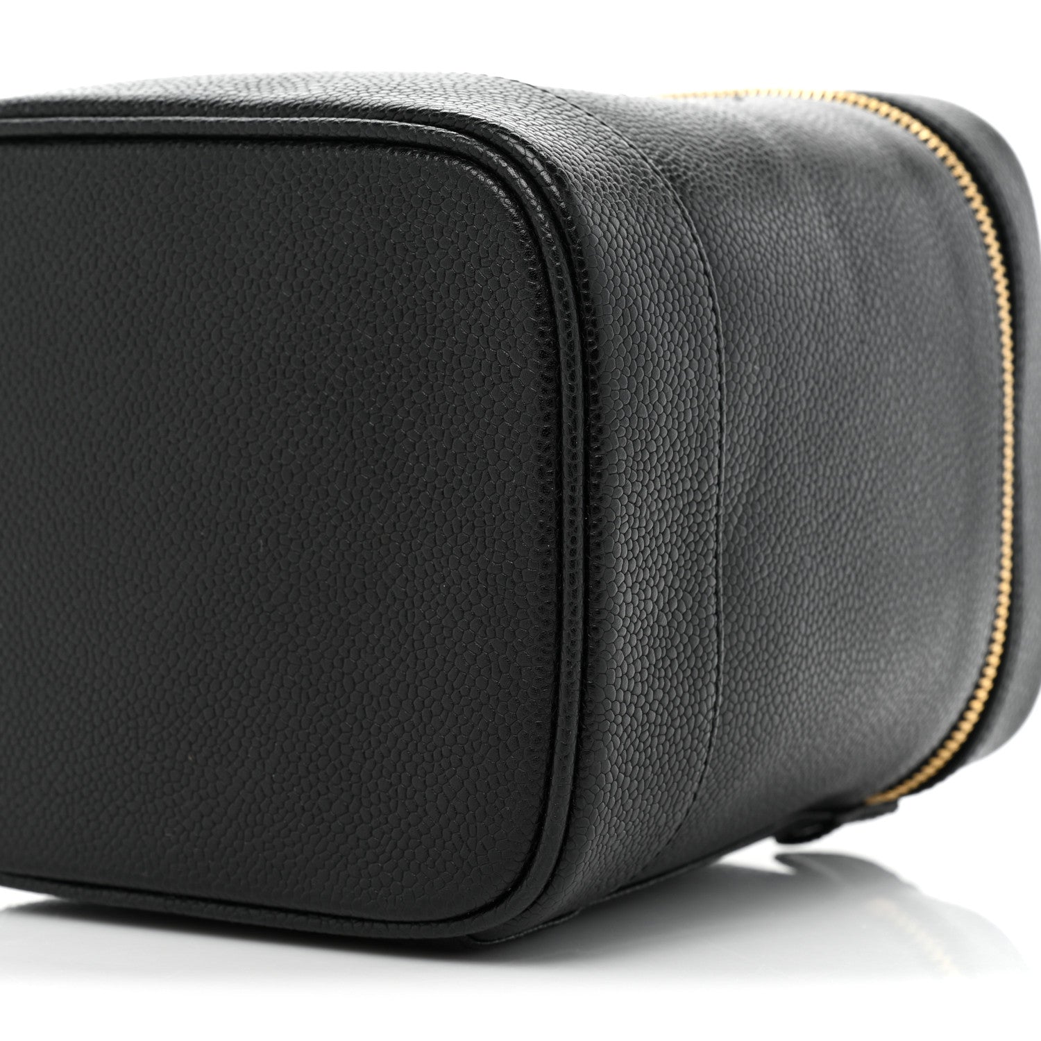 Chanel Caviar Vanity Cosmetic Case Black 8 of 10
