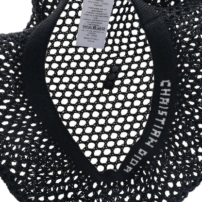 Christian Dior Mesh Arty Beret 57 Black 7 of 9
