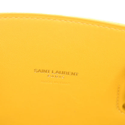 Saint Laurent Grained Calfskin Baby Sac De Jour Yellow 7 of 8