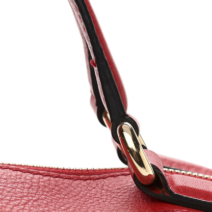 Gucci Pebbled Calfskin Medium Soho Boston Red 14 of 17
