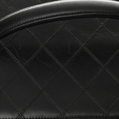 Chanel Calfskin Stitch Vanity Case Black 13 of 15