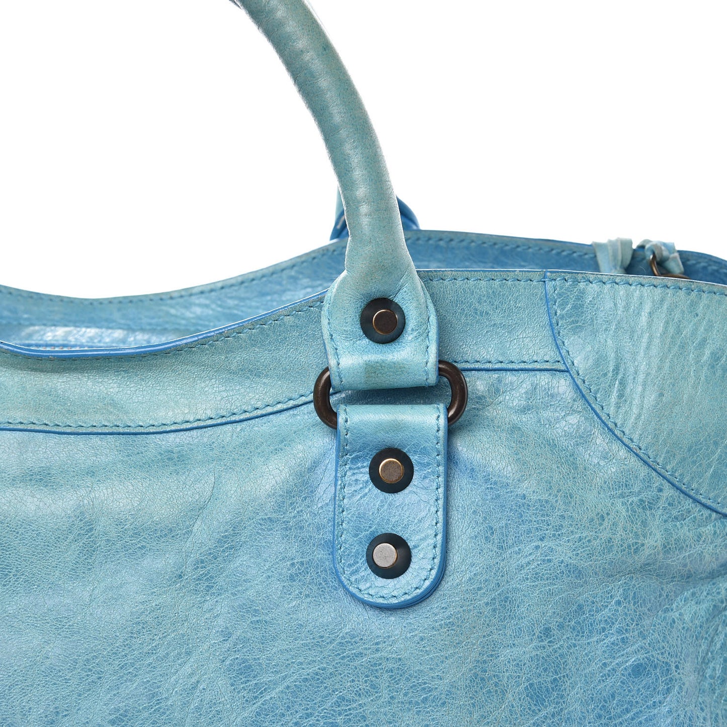 Agneau Classic Hardware City Turquoise