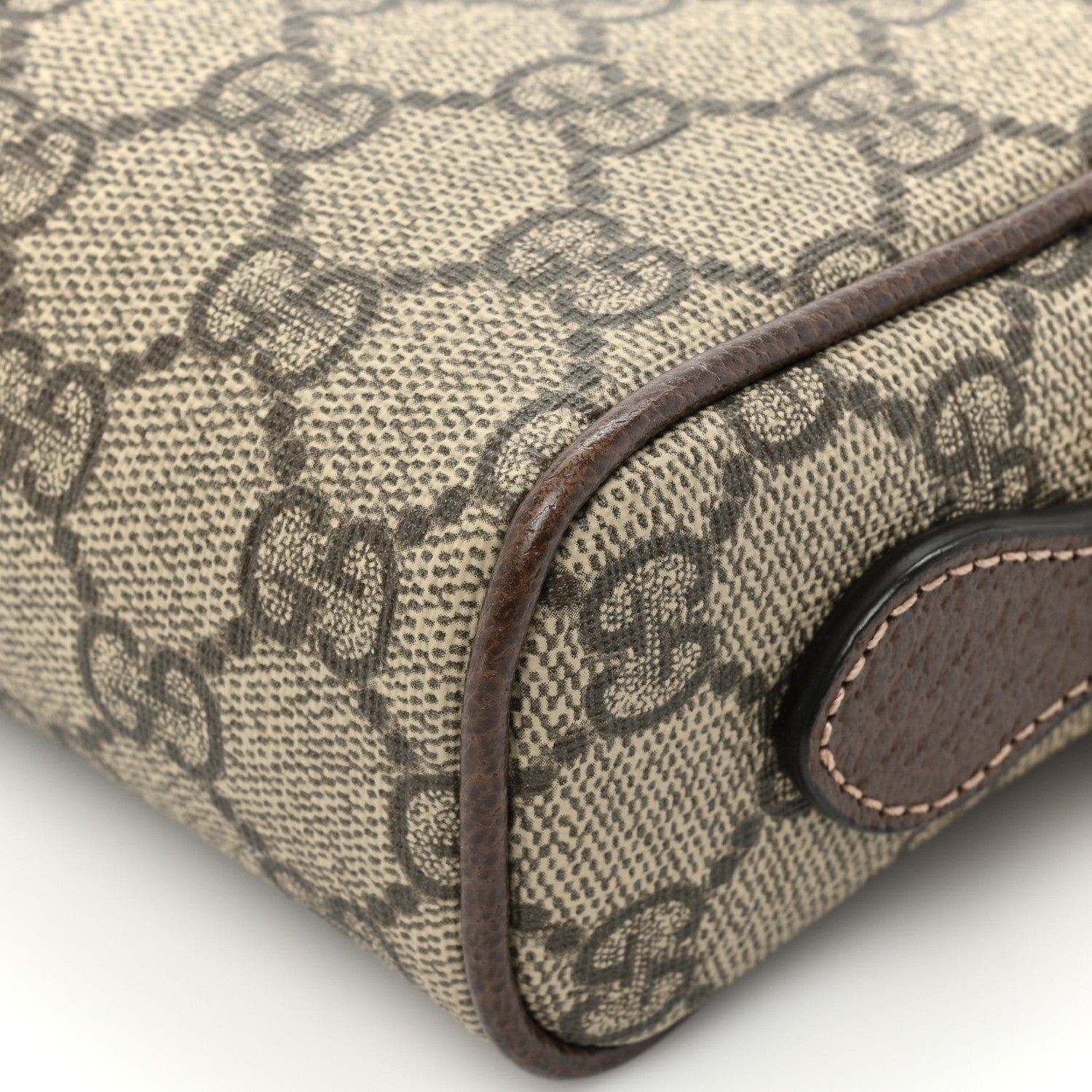 Gucci GG Supreme Monogram Web Mini Ophidia Shoulder Bag Brown 16 of 17