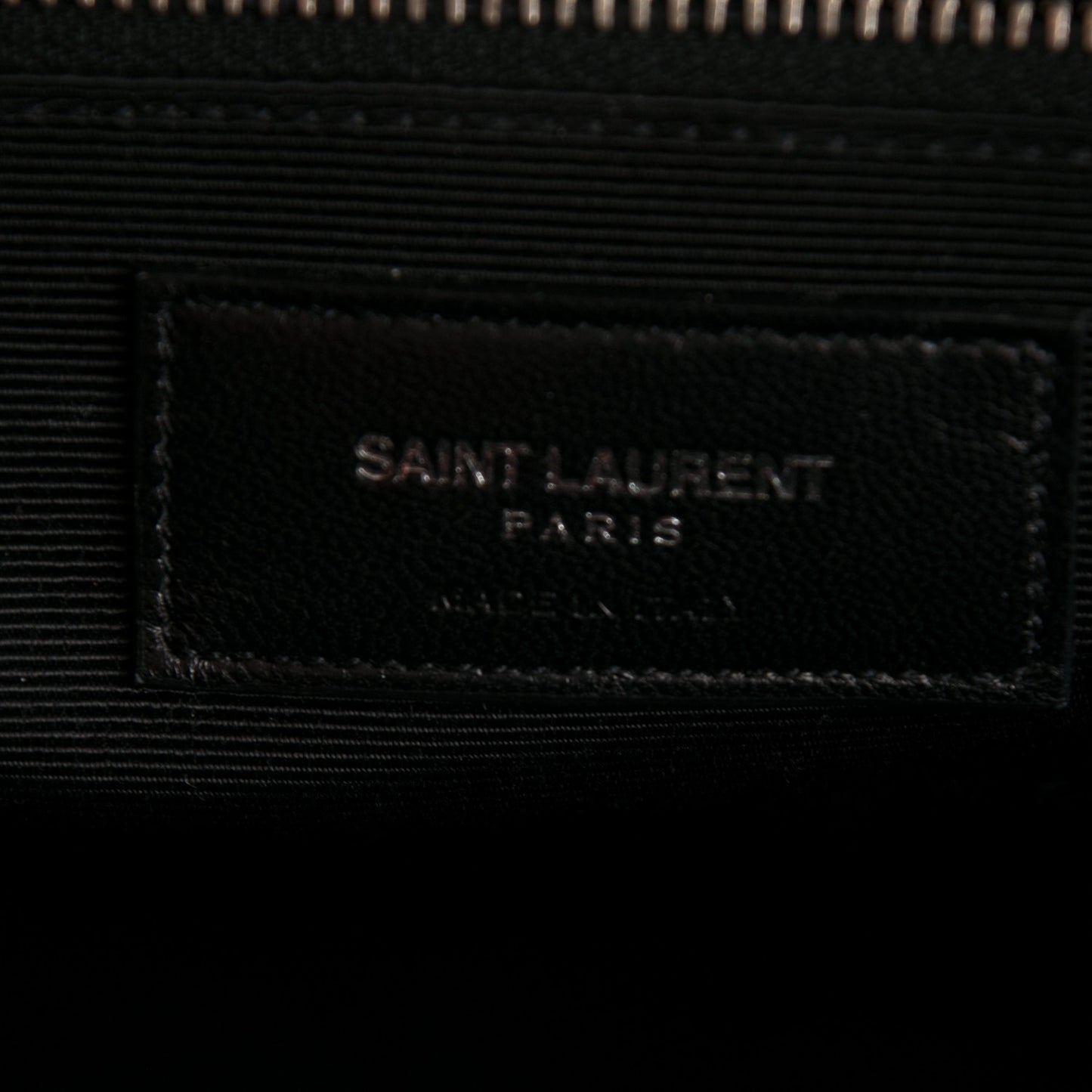 Grained Calfskin Small Sac De Jour Black