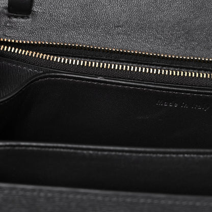 Celine Liege Calfskin Medium Classic Box Flap Bag Black 10 of 12