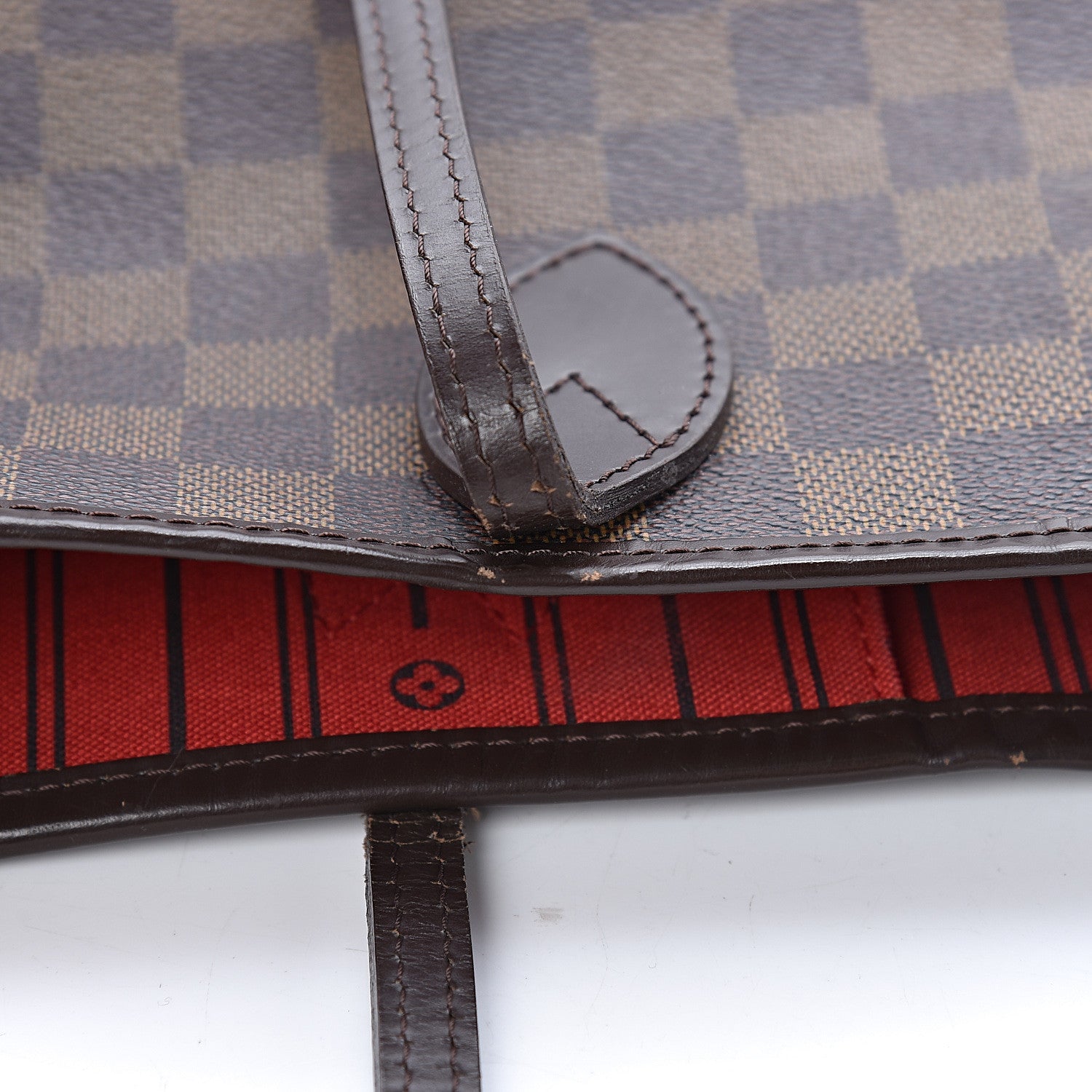 Louis Vuitton Damier Ebene Neverfull MM 9 of 19