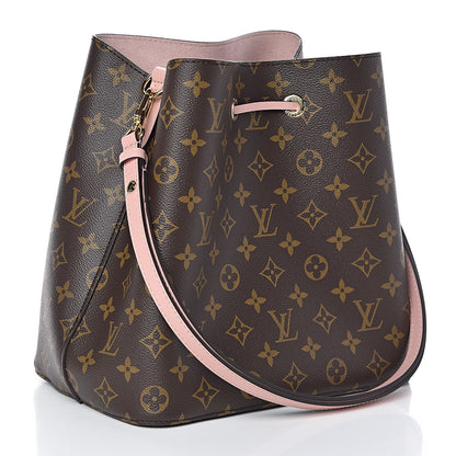 Louis Vuitton Monogram Neonoe MM Rose Poudre 3 of 8