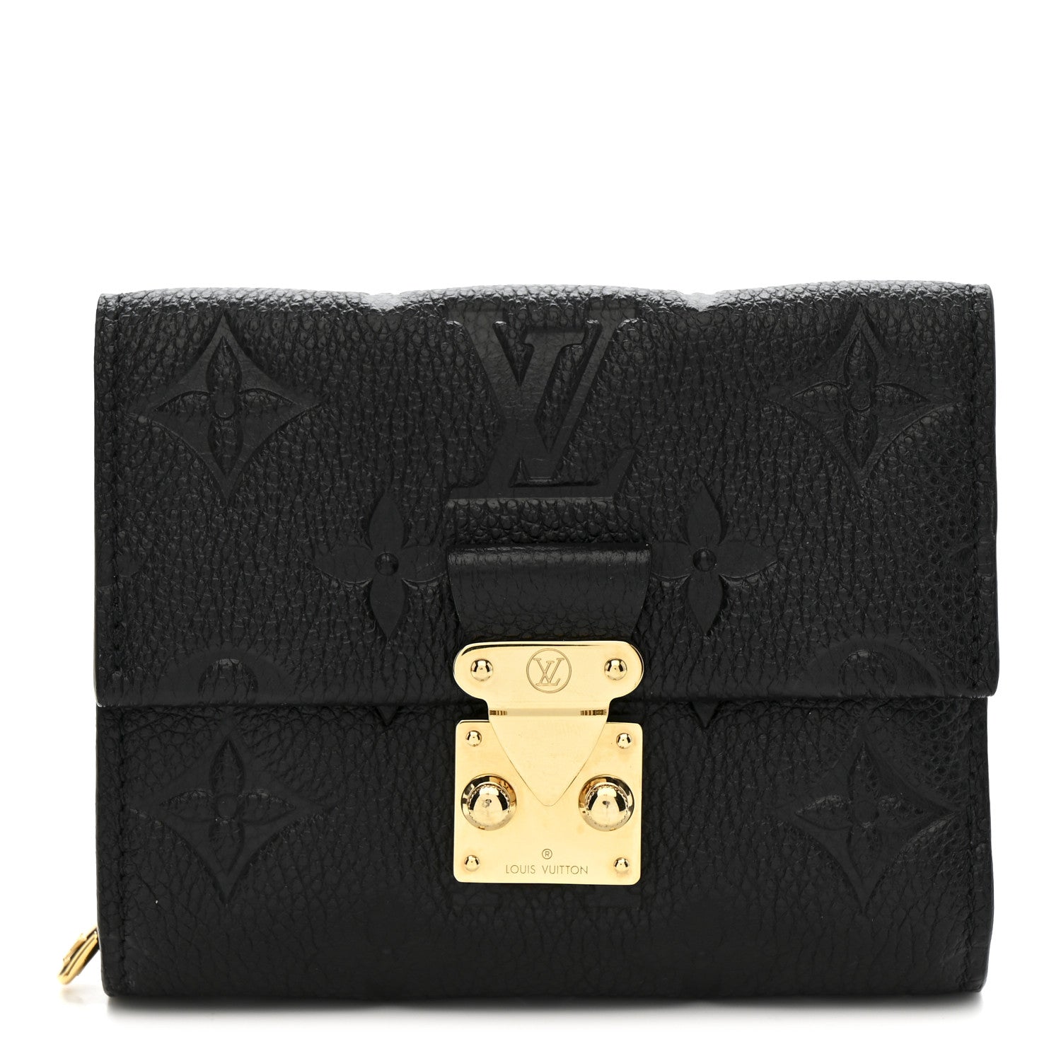 Louis Vuitton Empreinte Metis Compact Wallet Black 1 of 7