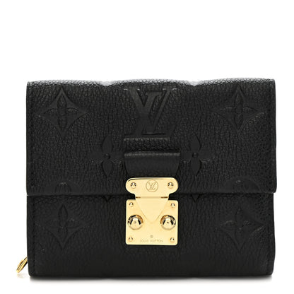 Louis Vuitton Empreinte Metis Compact Wallet Black 1 of 7