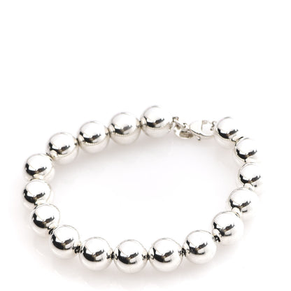 Tiffany Sterling Silver 10mm HardWear Ball Bracelet 1 of 5