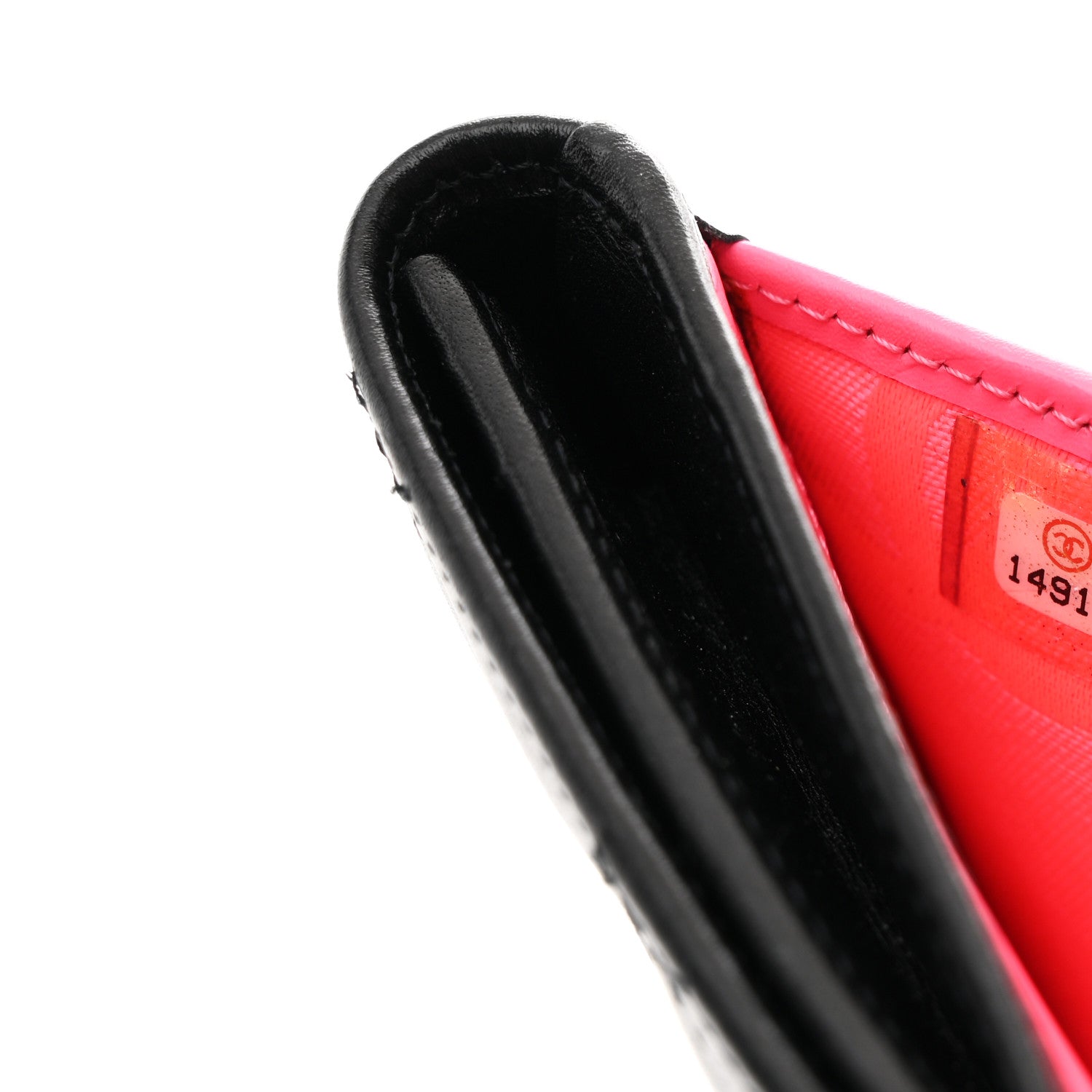 Chanel Calfskin Quilted Cambon Flap Wallet Black 9 of 9