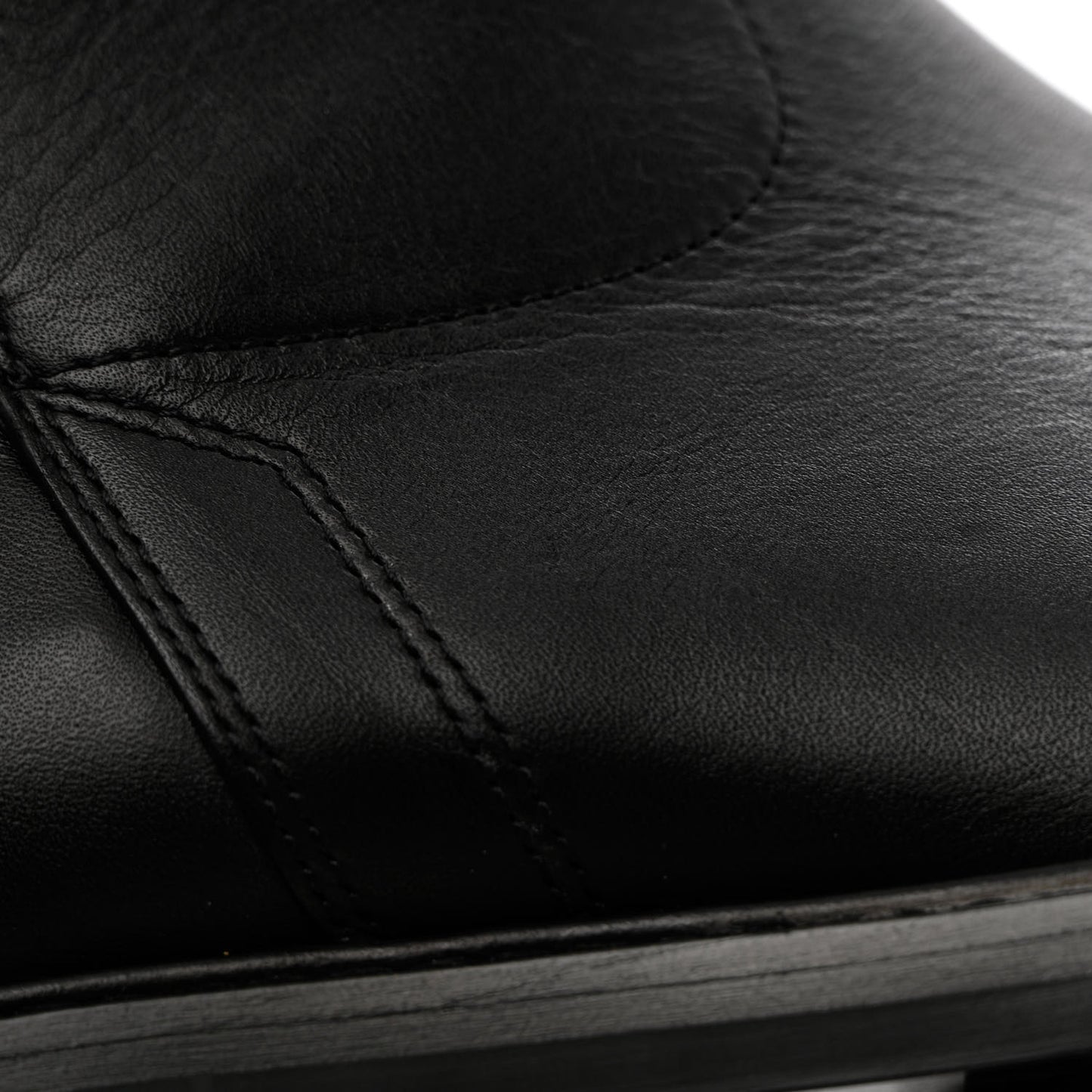 Calfskin Empreinte Ankle Boot 38 Black