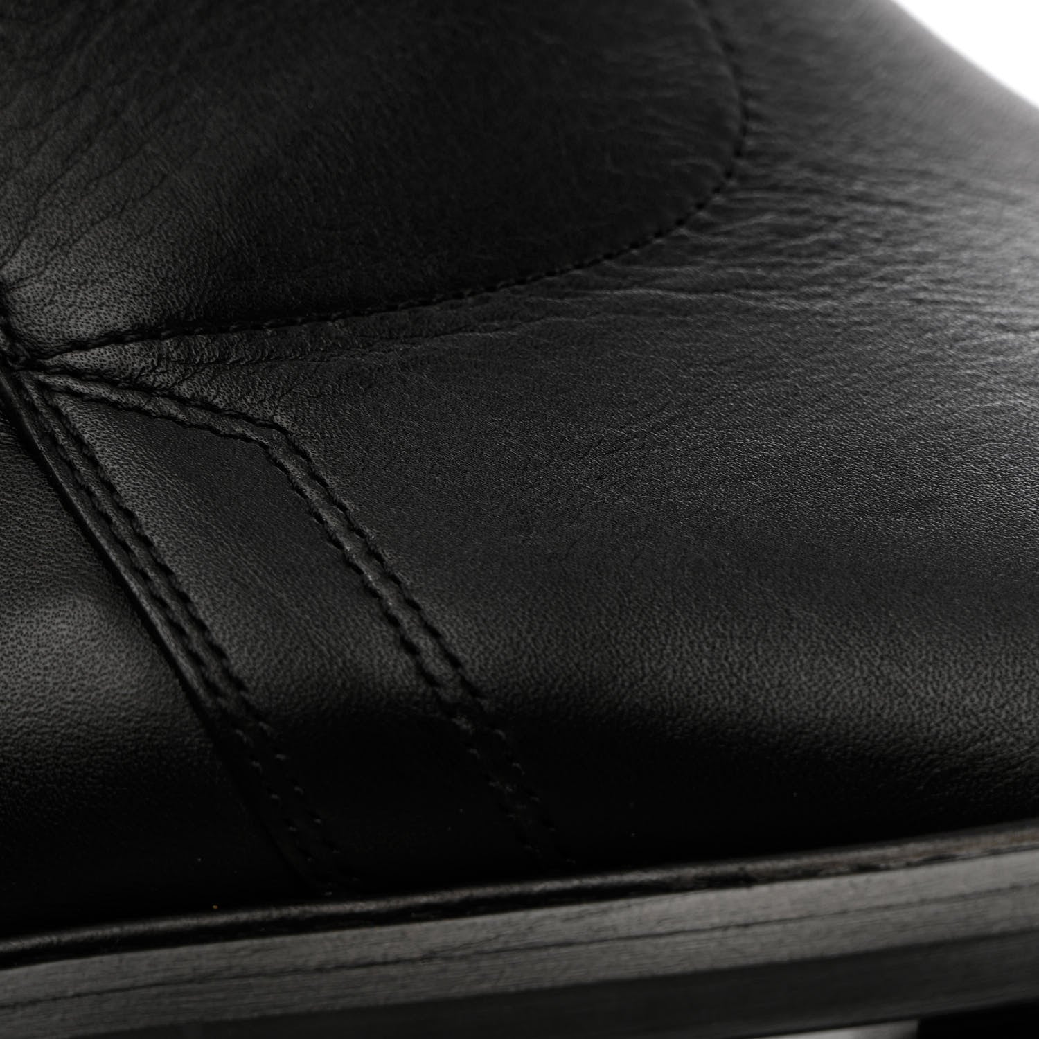 Christian Dior Calfskin Empreinte Ankle Boot 38 Black 10 of 13