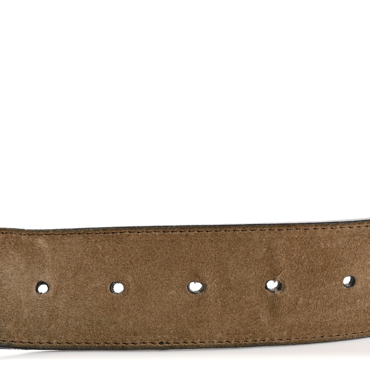 GG Supreme Monogram Suede Dionysus 40mm Belt 85 34 Beige Taupe