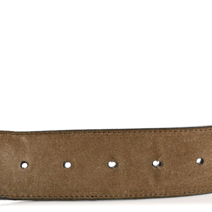 Gucci GG Supreme Monogram Suede Dionysus 40mm Belt 85 34 Beige Taupe 3 of 6