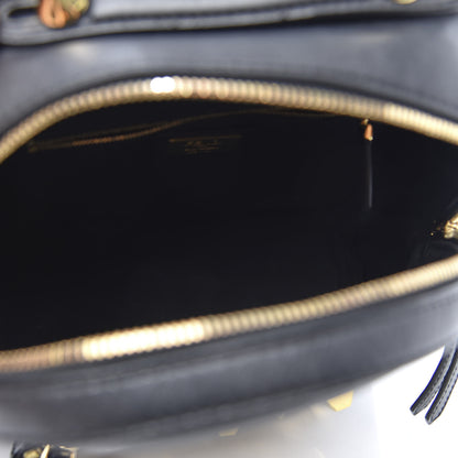Fendi Vitello Dolce Studded Mini Backpack Black 5 of 12