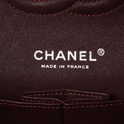 Chanel Lambskin Quilted Medium Double Flap Black 7 of 9