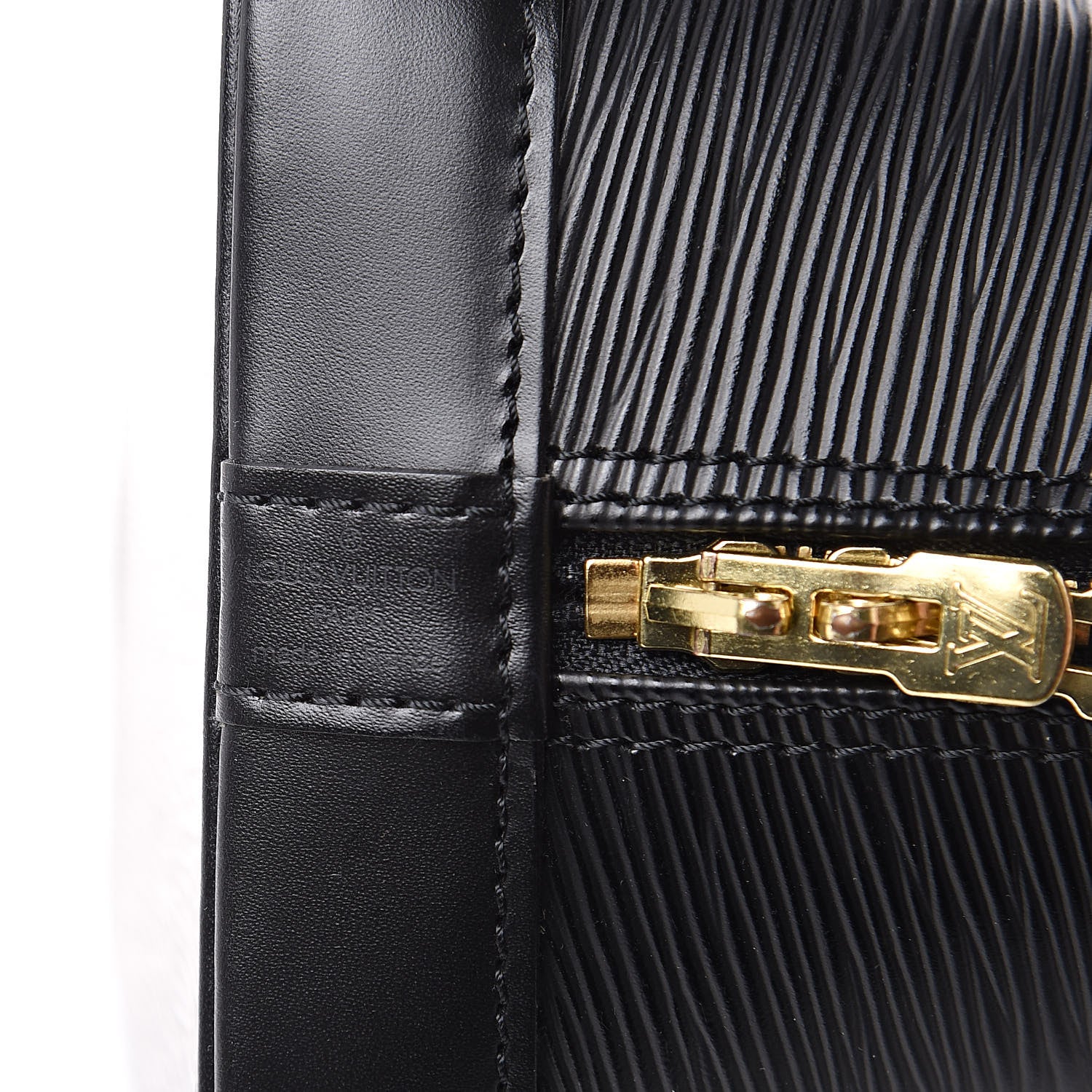 Louis Vuitton Epi Alma PM Black 9 of 12