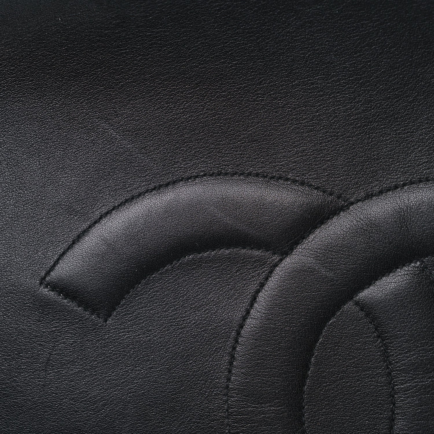 Chanel Lambskin CC Tote Black 21 of 21