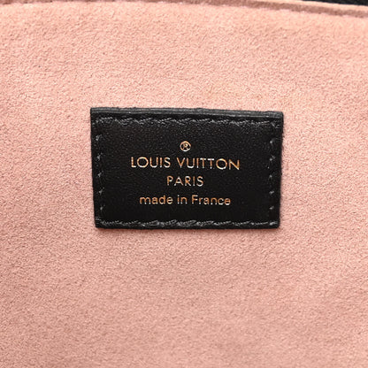 Louis Vuitton Lambskin Embossed Monogram Coussin PM Black 8 of 11