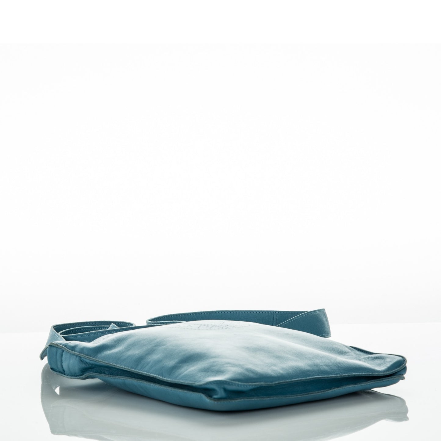 Lambskin Clou De Selle Pouch Blue Jean