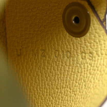 Hermes Chevre Mysore Calvi Card Case Limoncello 9 of 13