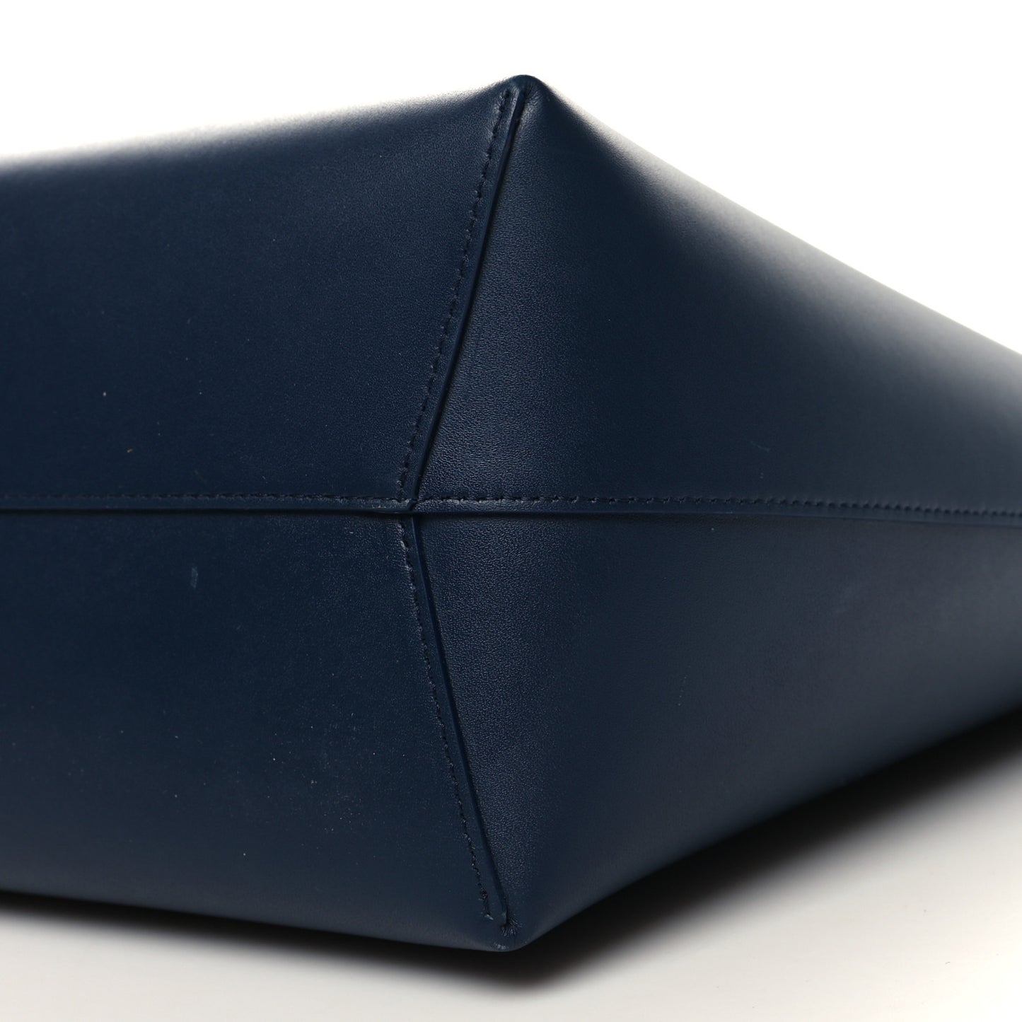 Calfskin Large Shopping Tote Blue