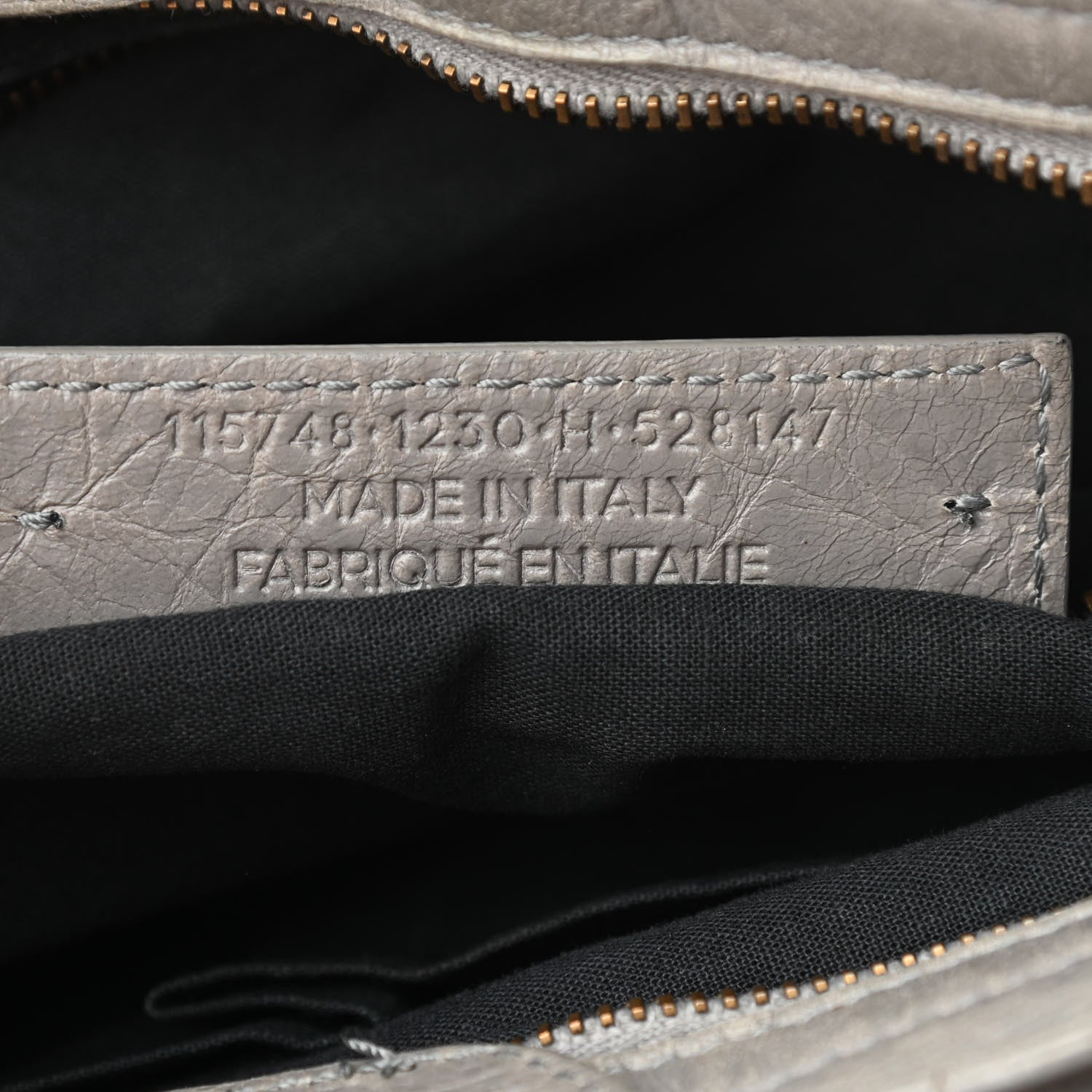 Balenciaga Agneau Classic Hardware City Gris Pyrite 7 of 20