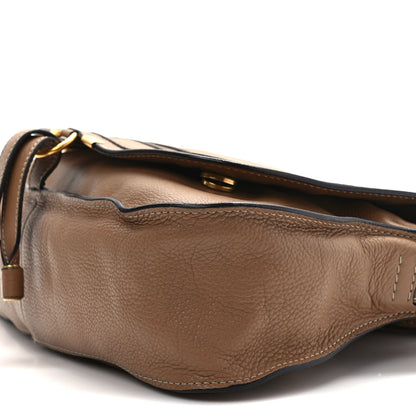 Chloe Calfskin Medium Marcie Top Handle Bag Nut 9 of 11