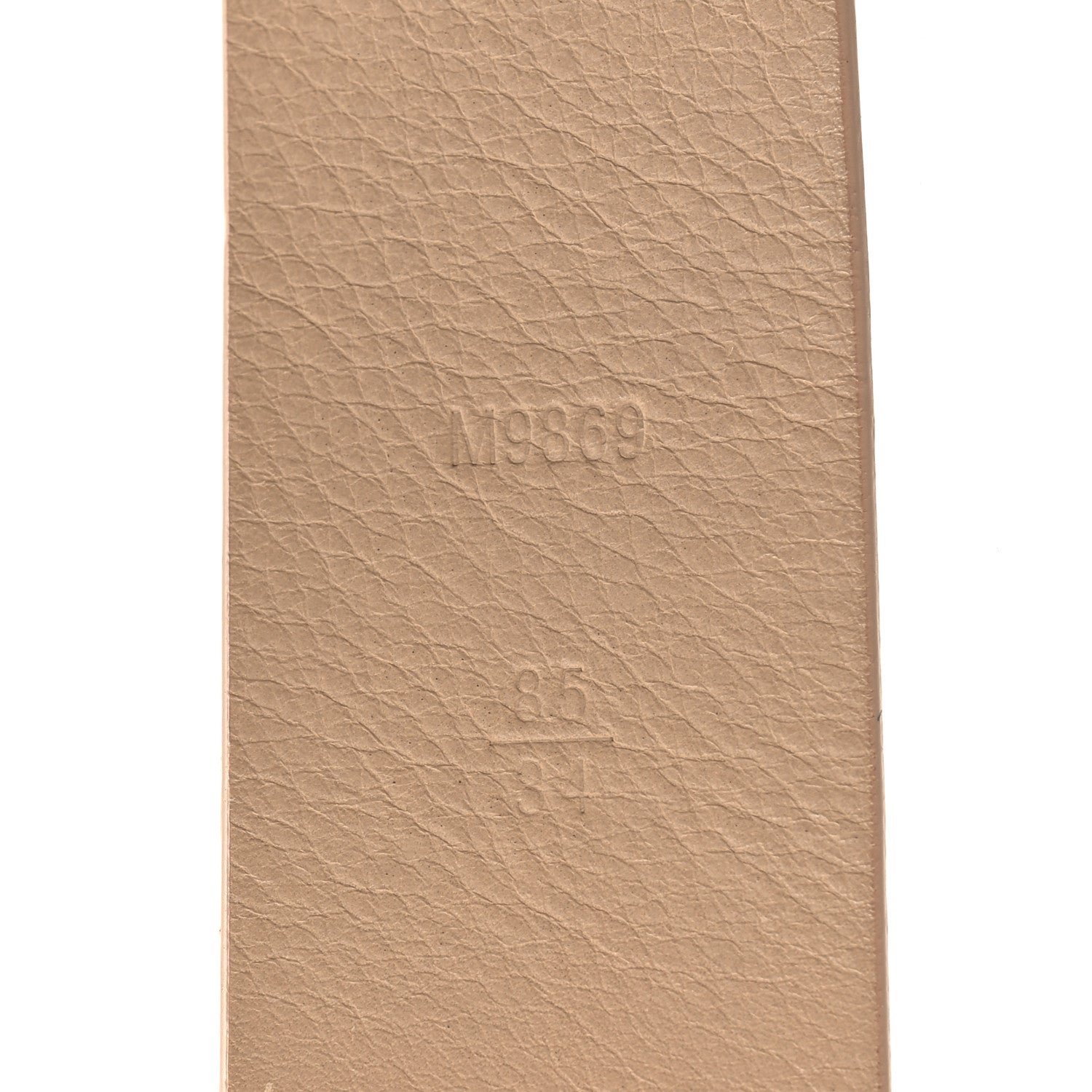 Louis Vuitton Calfskin Ecrin Belt 85 34 Opal 6 of 6