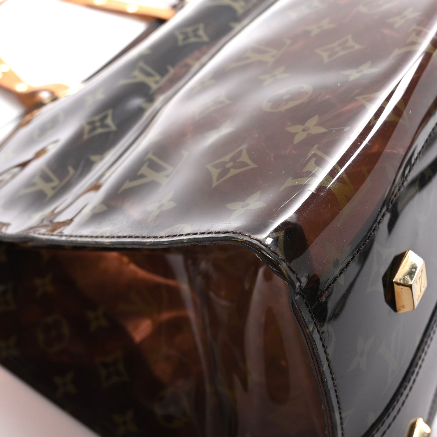 Louis Vuitton Vinyl Monogram Ambre Sac Cabas GM 10 of 13