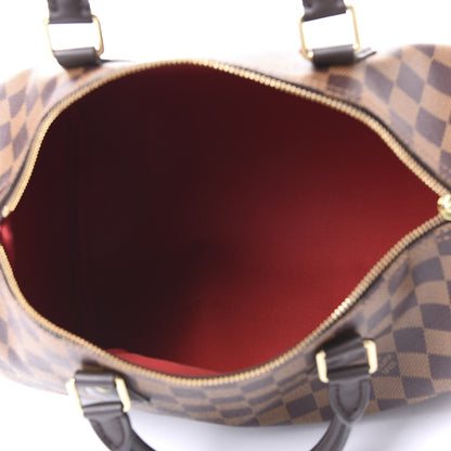 Louis Vuitton Damier Ebene Speedy 30 4 of 12