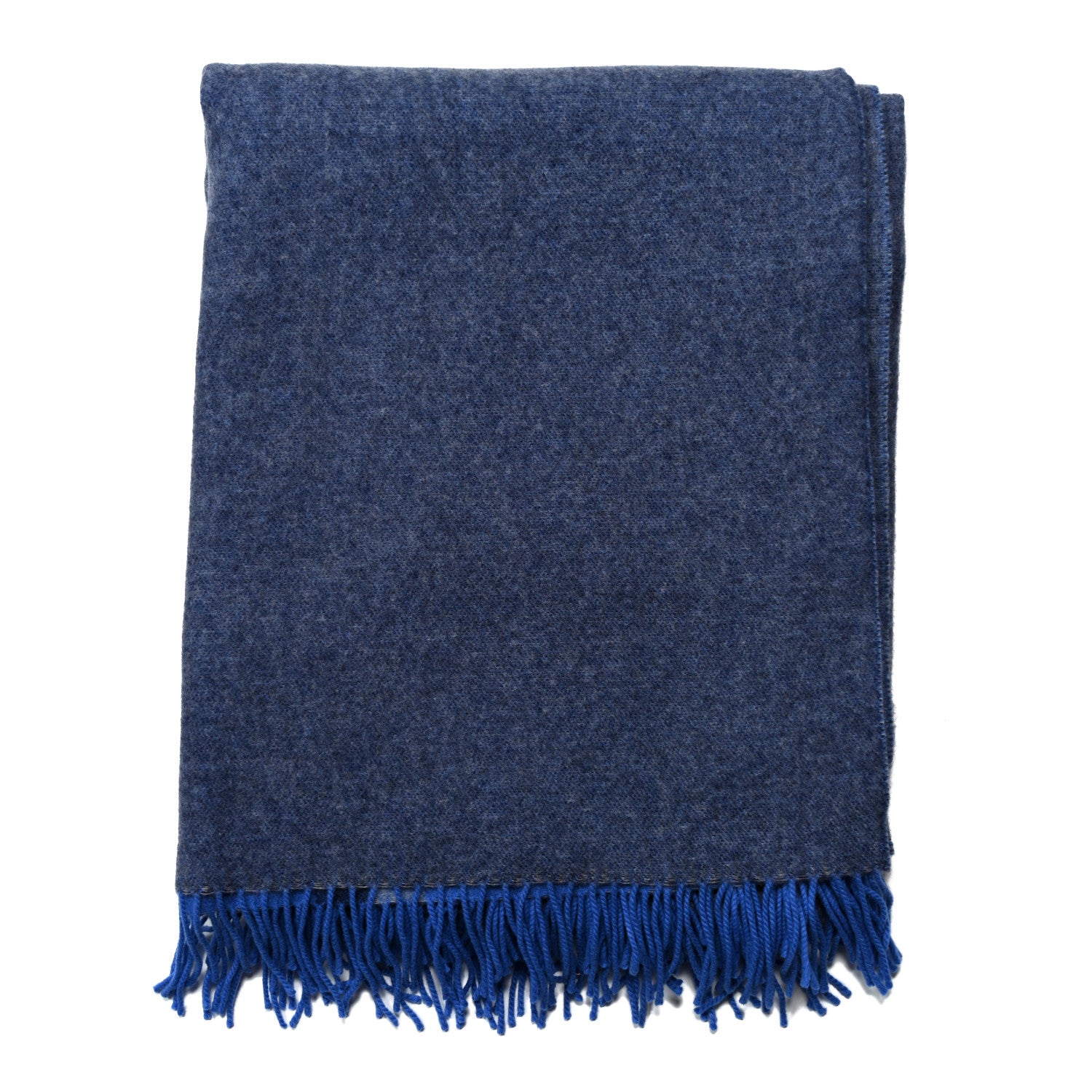 Louis Vuitton Wool Cashmere Classic Throw Navy 1 of 3