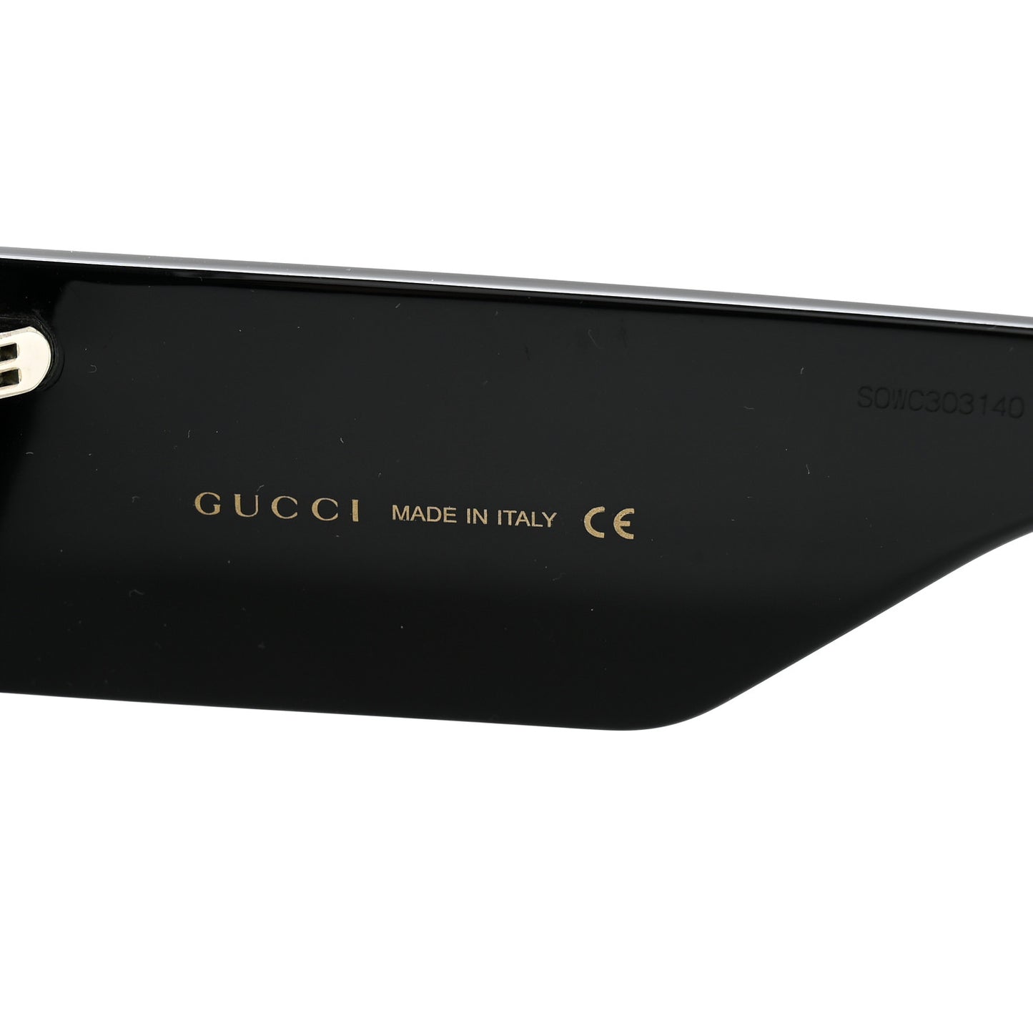 Acetate Rectangular Flap GG0543S Sunglasses Black