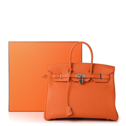 Hermes Togo Birkin 35 Orange 33 of 33