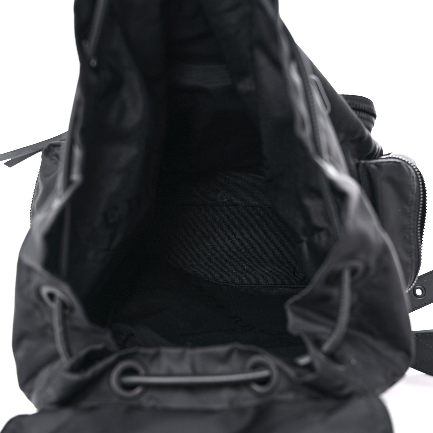 Burberry Technical Nylon Large Rucksack Backpack Black 5 of 9