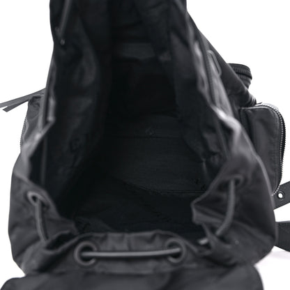 Burberry Technical Nylon Large Rucksack Backpack Black 5 of 9