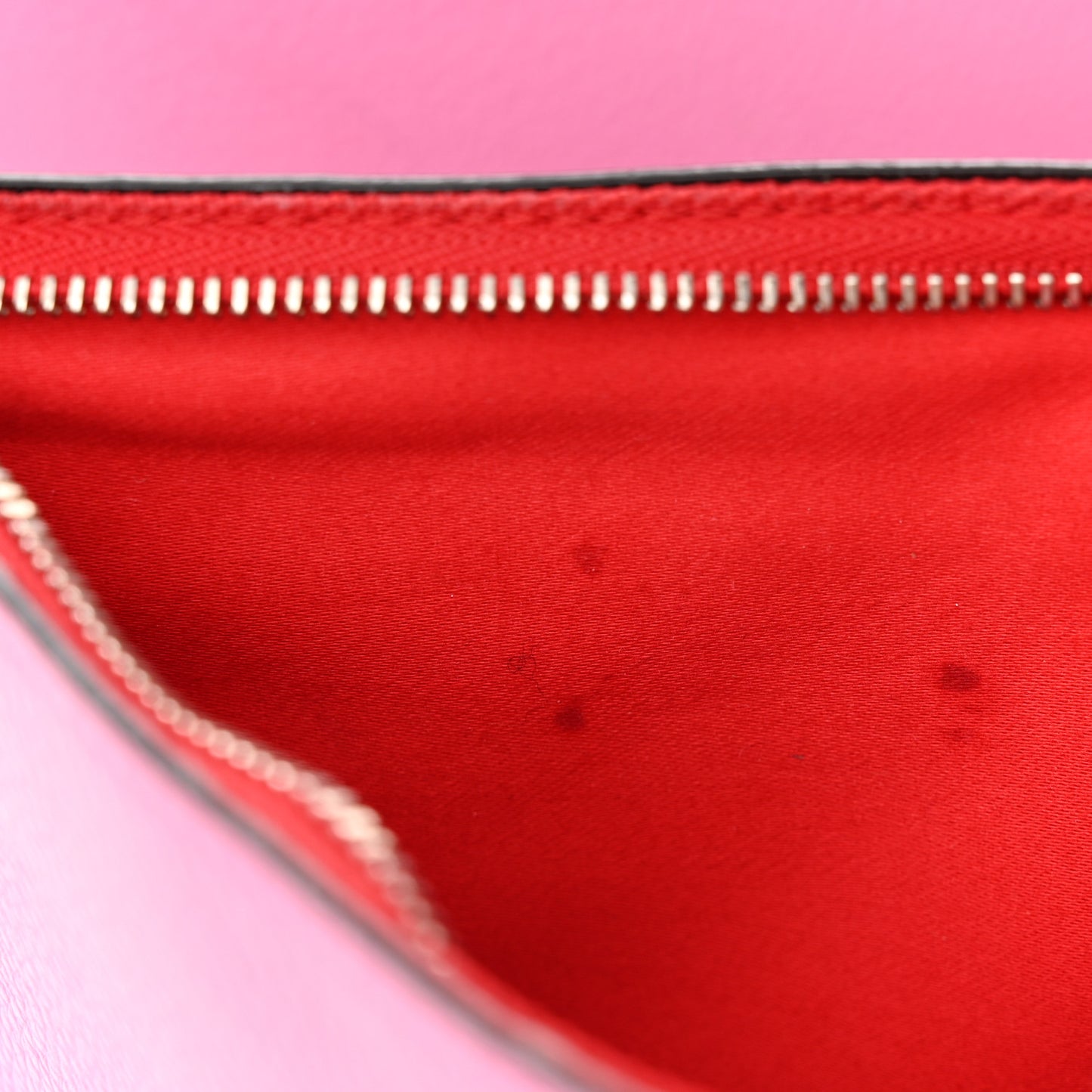 Calfskin Empire Spikes Small East West Cabata Tote Pink