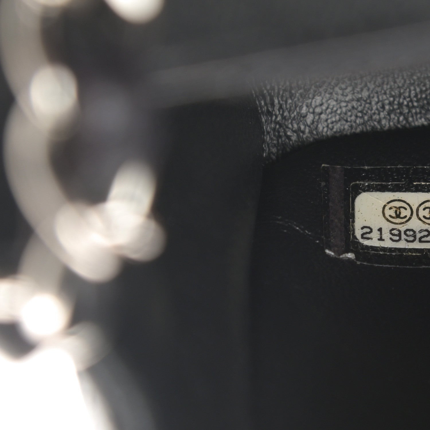 Chanel Lambskin Quilted Mini Square Flap Black 7 of 17
