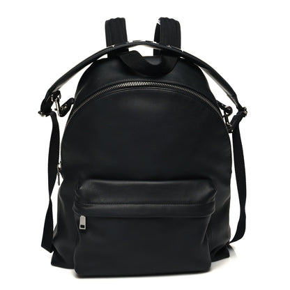 Valentino Garavani Calfskin VLTN Backpack Black 1 of 9